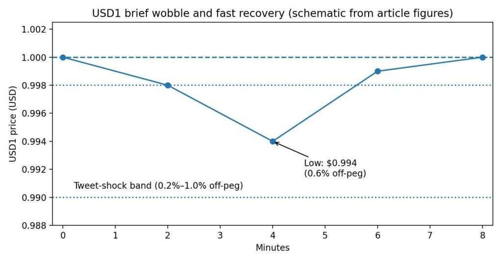A coordinated attack caused the USD1 peg wobble but one exchange holds 93% supply