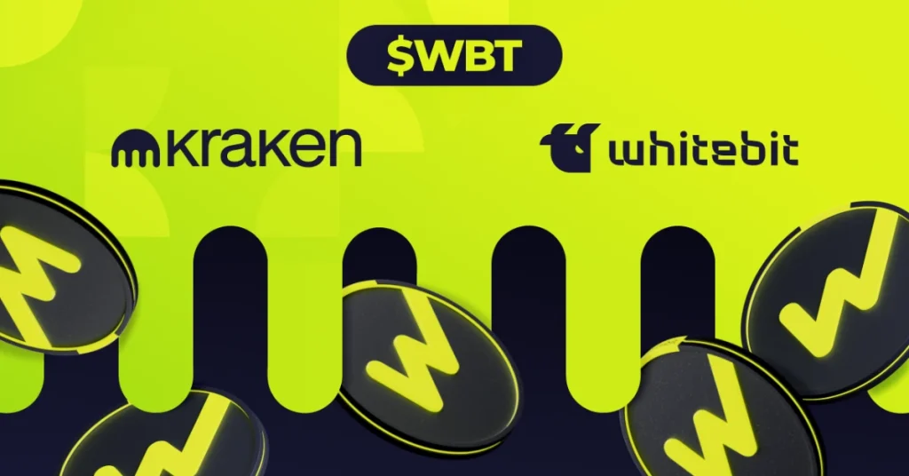 WhiteBIT Coin ($WBT) Officially Listed on Kraken Exchange, Highlighting Its Growing Recognition