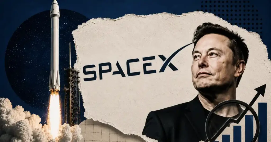 SpaceX Stock Price Falls 49% Ahead of $116 Billion Share Lock-Up Expiry